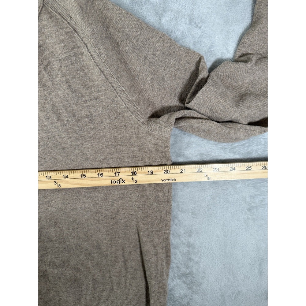 Banana‎ Republic Sweater Mens Small Brown Wool Blend Pullover - Picture 6 of 12